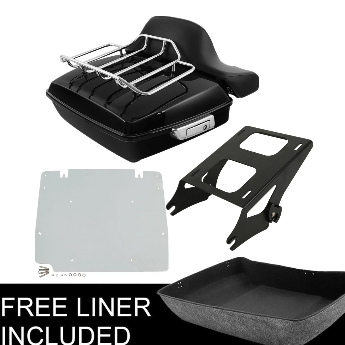 King Trunk Pad for Harley Touring Street Road Glide (2014–2026)