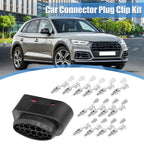 Set of 1 No.1J0973737A Headlight 14 Pin Plug Female Connectors for VW Audi