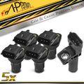 Set of 4 Camshaft & 1 Crankshaft Position Sensor for Benz E350 (2010–2016)