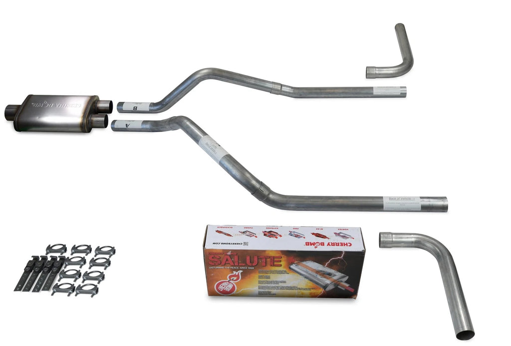 Dual Exhaust Kit for GMC Jimmy (1995–1999) - 2.5" Side Exit