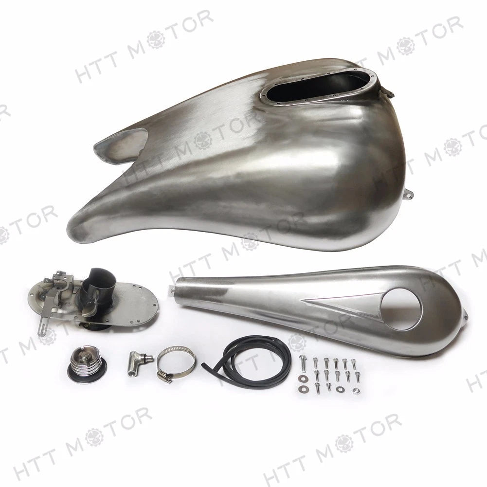 7.2 Gallon Custom Stretched Gas Tank for Harley Davidson Touring (FLH FLHR FLTR)