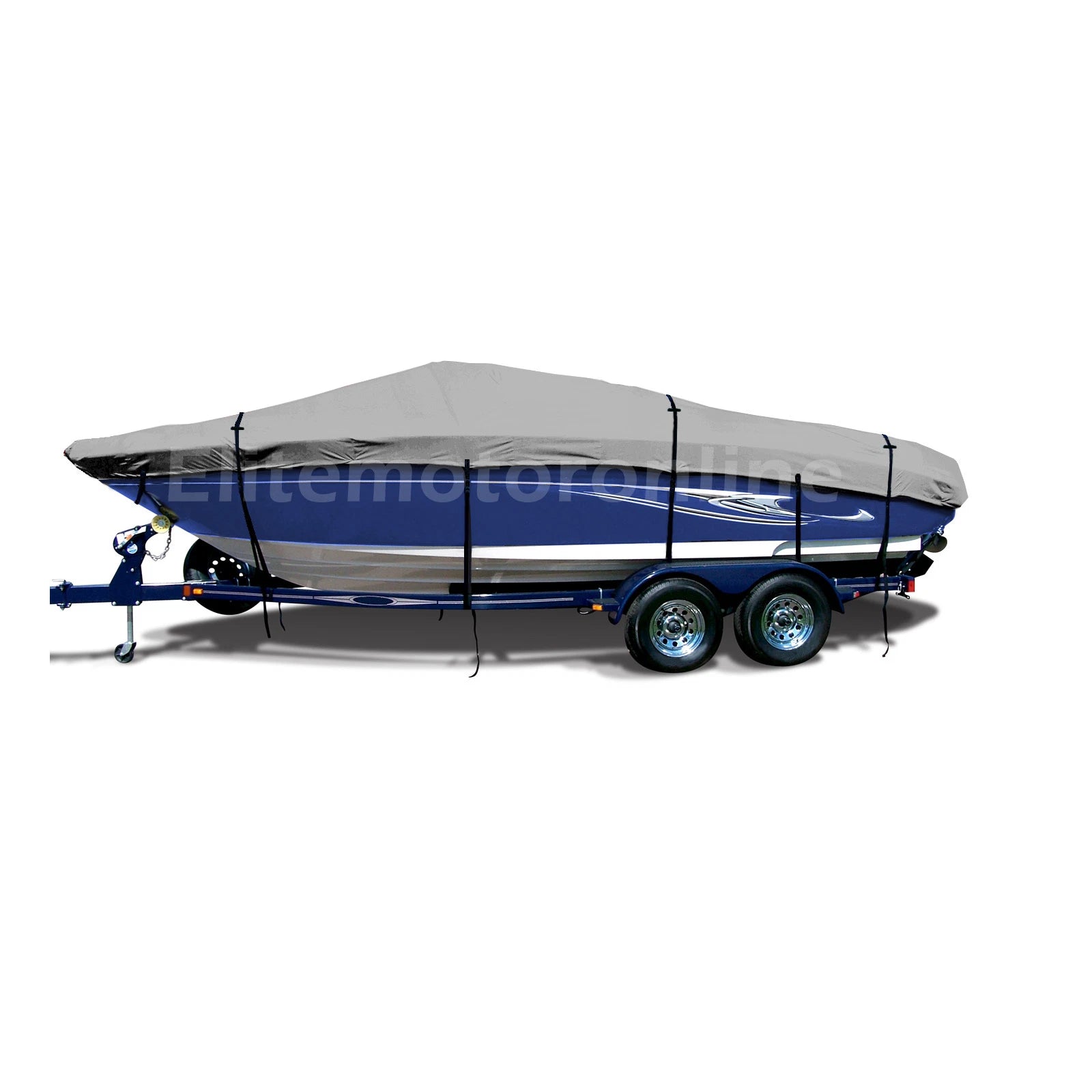 Trailerable Jet Boat Cover for Yamaha LS210 (2000–2023) 600D Waterproof Grey