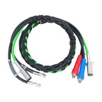 3X 12FT Air Line Hose Assemblies for Semi Truck Trailer