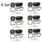 6x Carburetor Gasket Kit for Poulan PP330 PP335 (ZAMA RB-168 C1M-W44)