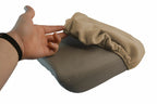 Fleece Console Lid Armrest Cover for Honda Pilot (2003–2008) Beige