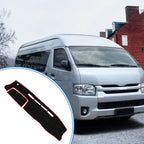 Dashboard Cover Mat for Toyota Hiace Wide Edition  Black Red