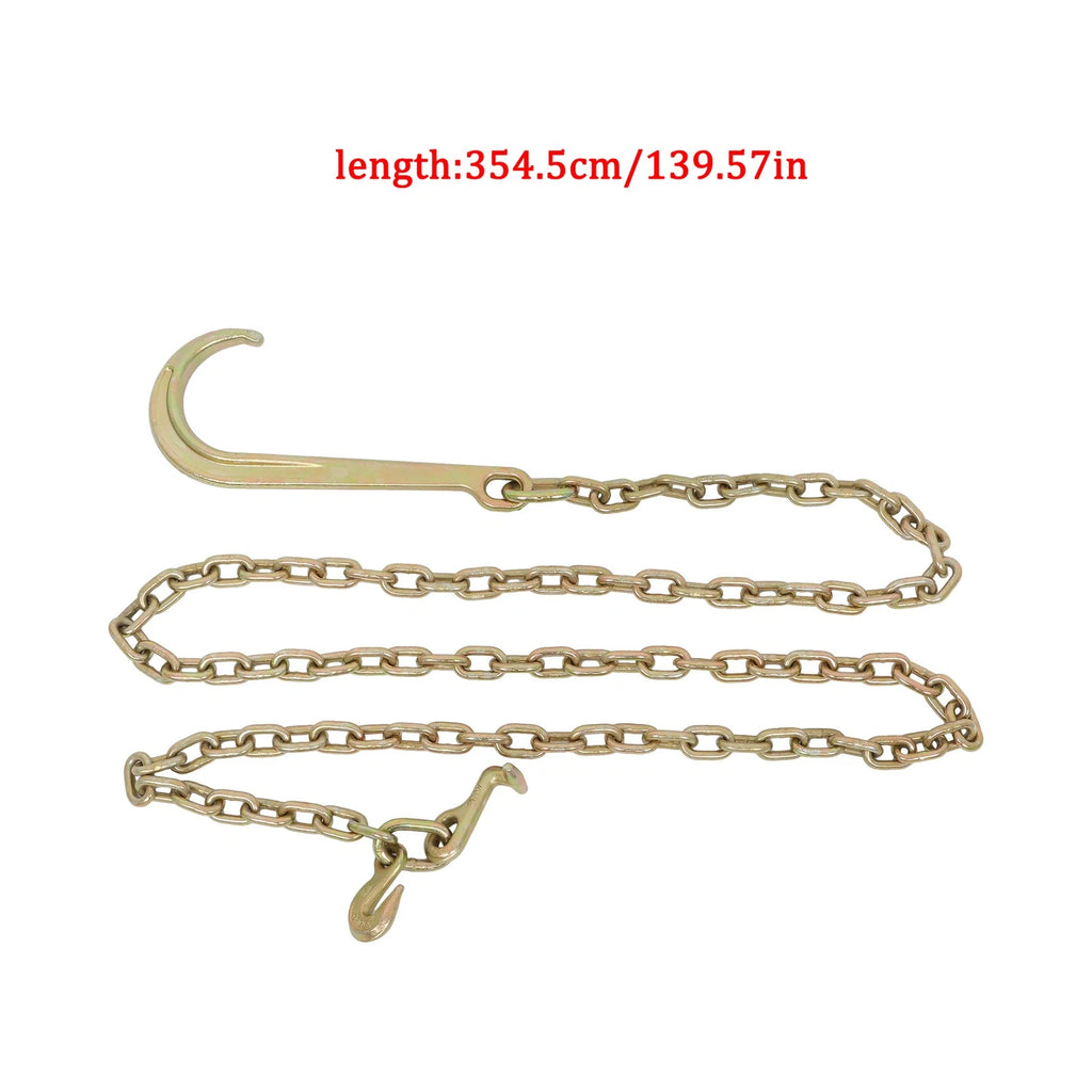 Tow Chain 15 J Hook 5/16 x 10 FT Grade 70 for Mini Wrecker