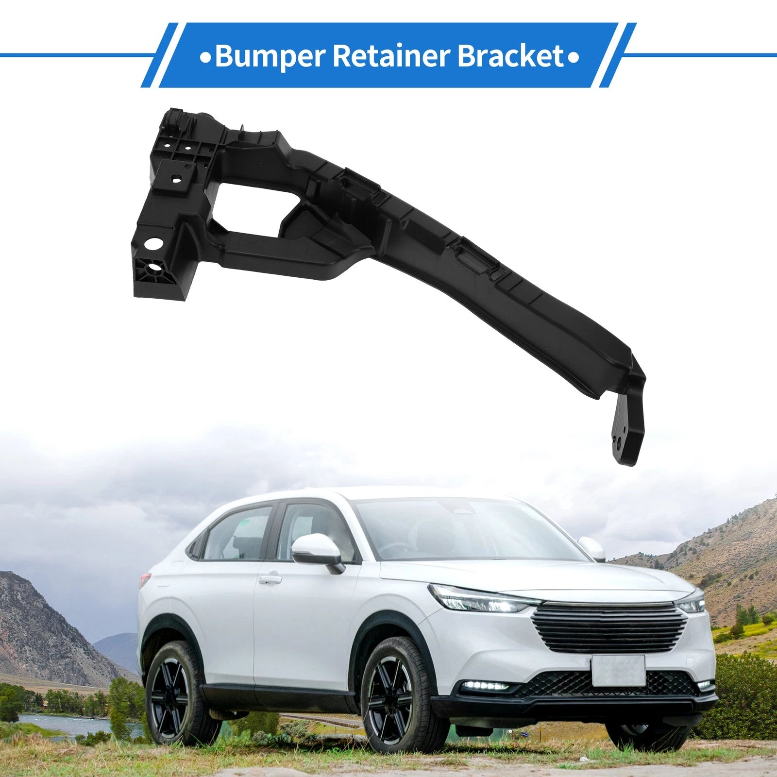 Front Right Bumper Retainer Bracket No. 71140T7AJ00 for Honda HR-V (2019–2021)