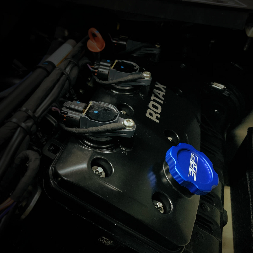 Billet Engine Oil Filler Cap for Sea-Doo - Blue