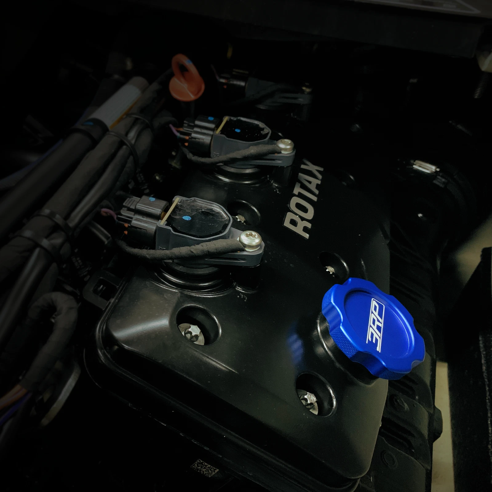 Billet Engine Oil Filler Cap for Sea-Doo - Blue