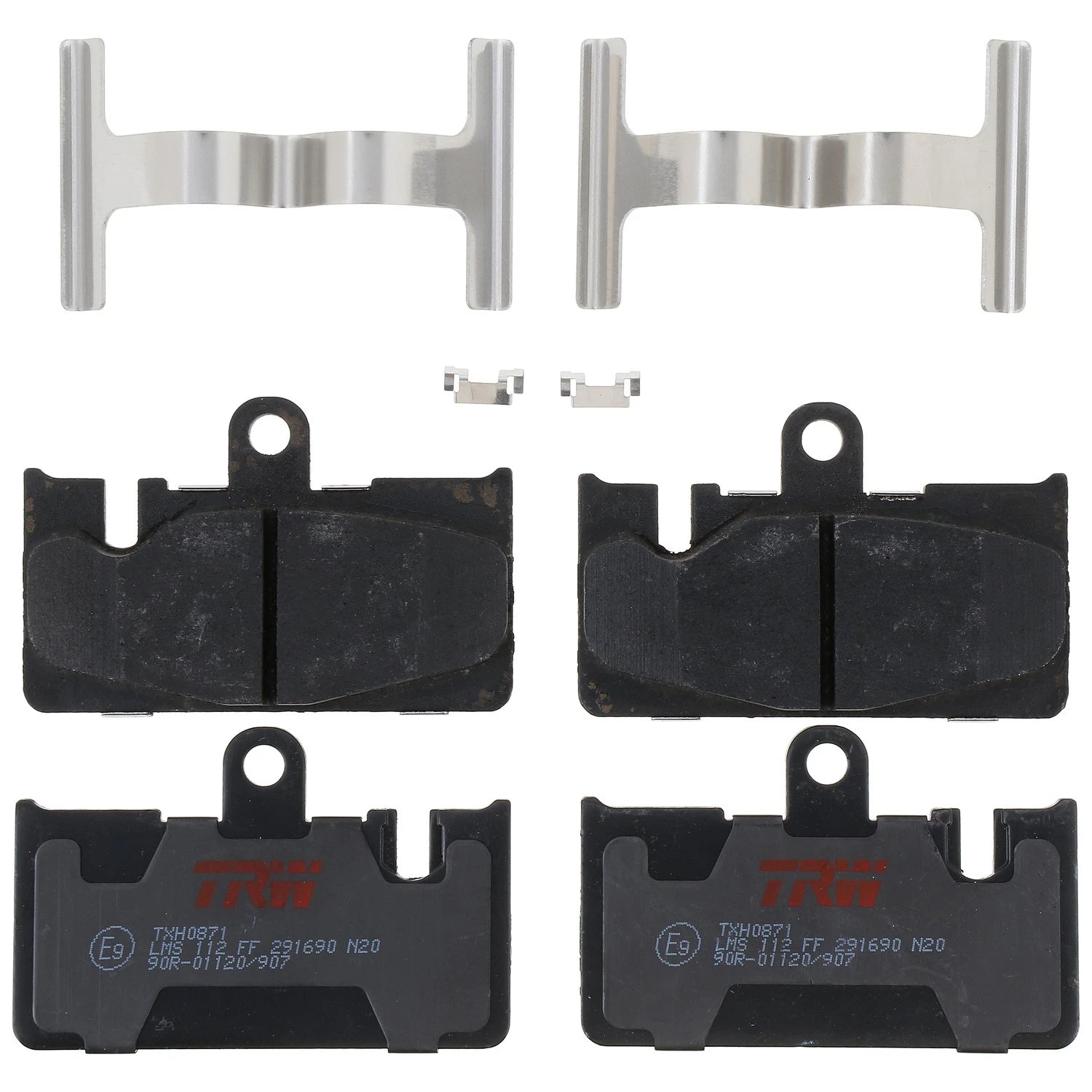 Set of 4 Disc Brake Pads for Lexus LS430 (2001–2006)