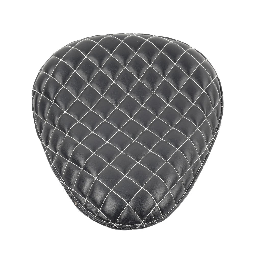 Solo Seat Cushion for Harley & Yamaha Motorcycles (Universal Fit)