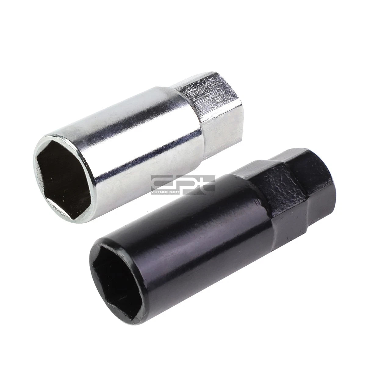 20 PC M12X1.5 83MM Tall Silver Aluminum Lug Nuts for JDM Vehicles