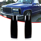 2X Smoked Lens Front Side Marker Lights for GMC C1500/C2500/C3500 (1988–1993)