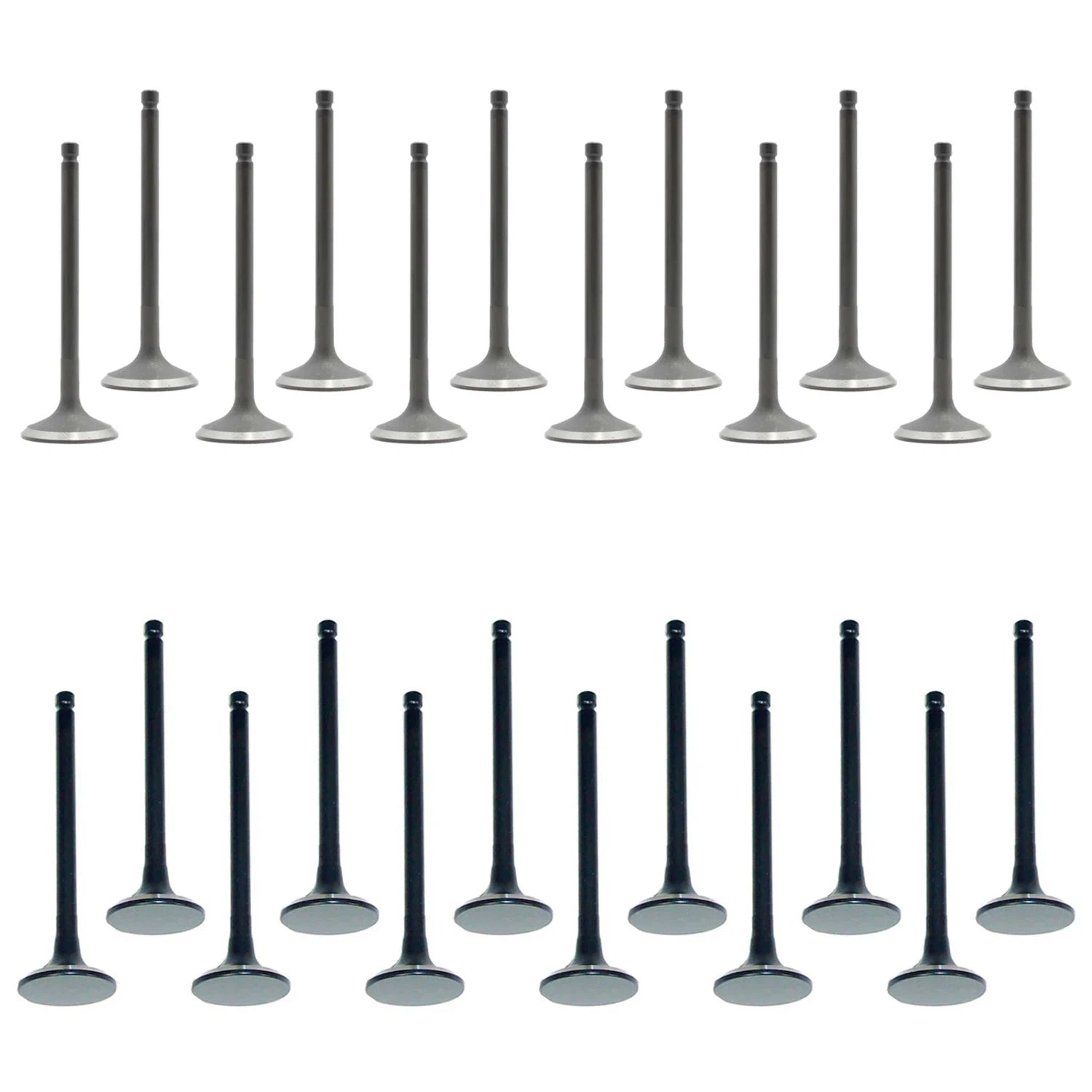 Set of 24 Intake & Exhaust Valves Kit for Optima Santa Fe Sonata (DOHC V6)