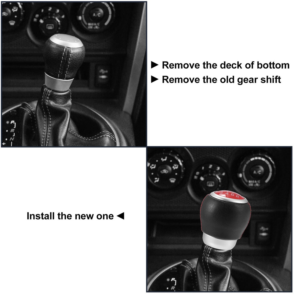 6-Speed Manual Gear Shift Knob for Subaru Forester (2010–2018) & Impreza WRX STI
