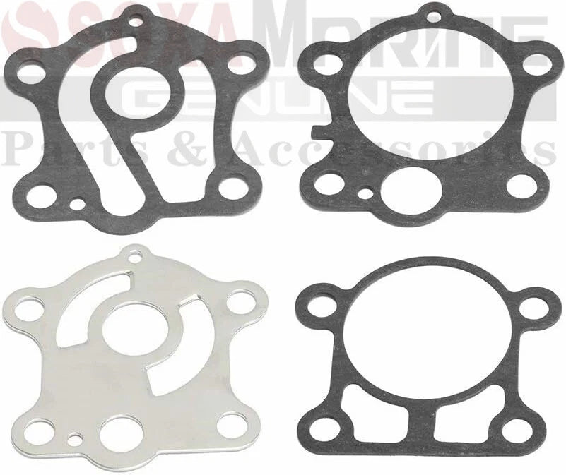 Water Pump Service Kit for Yamaha Marine 25 30 HP Outboard (18-3430, 6J8-W0078-01)