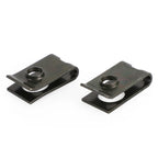 Set of 10 Zinc Plated Spring Spire C Clips U Nuts for M5