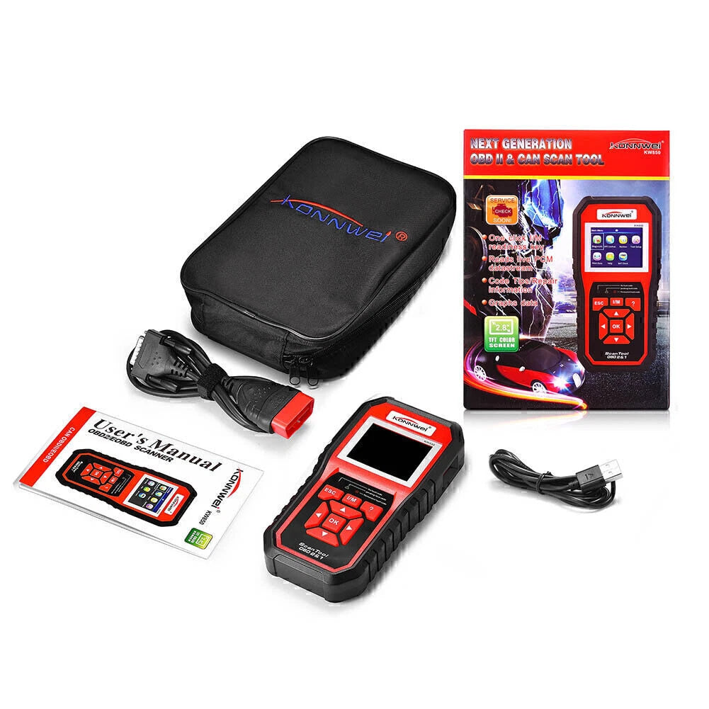 OBD2 Auto Code Reader Diagnostic Tool KW850 for Universal Use