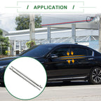 2X Rear Weatherstrip Window Seal No. 72950T2AA01 for Honda Accord 