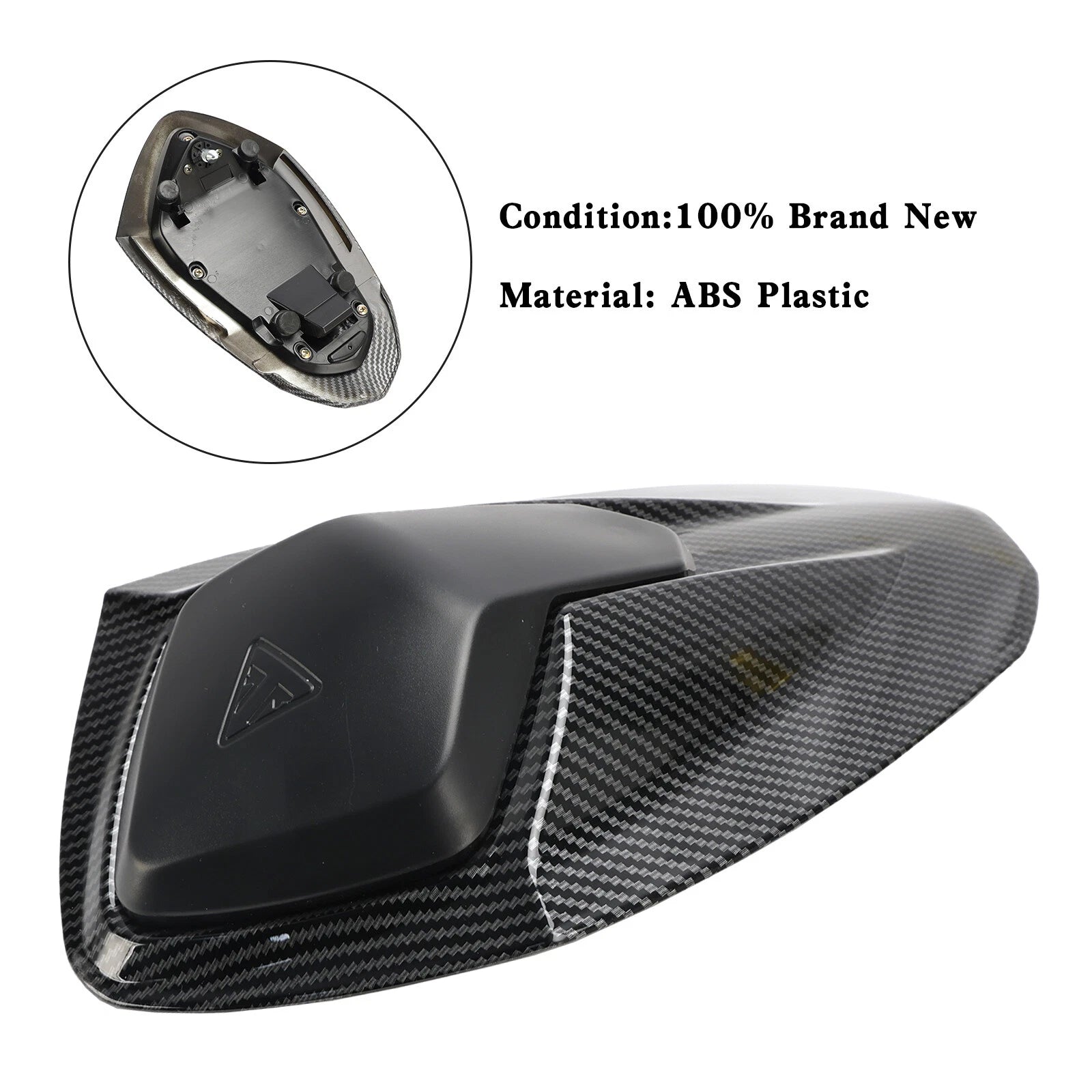 Rear Tail Seat Fairing Cowl Cover for Street Triple RS 765 (2020–2024) Carbon