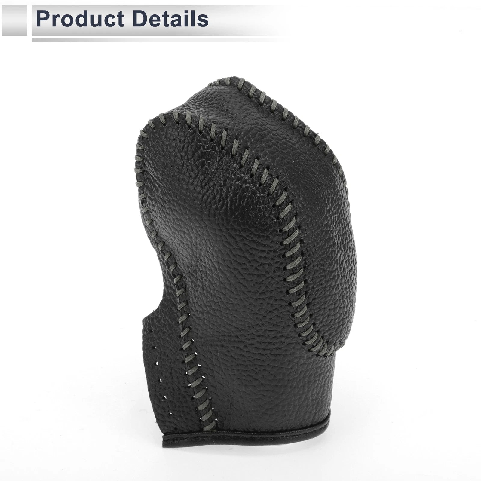 Gear Shift Knob Cover   - Pebbled Black