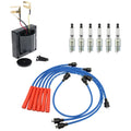 Set of 6 Hitachi Ignition Coils & NGK V-Power Spark Plugs for Malibu L6 (1974)
