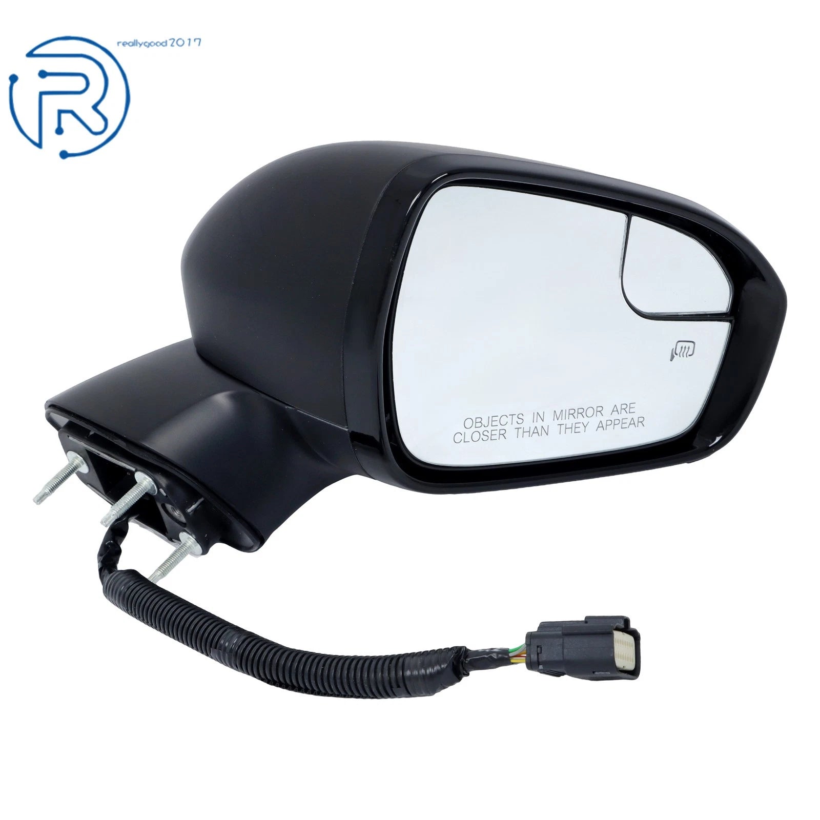 Passenger Mirror for Ford Fusion (2015–2017) Memory 11Pin Paintable