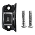 Black Clutch Bracket Control Switch Button for Harley Touring Street Glide