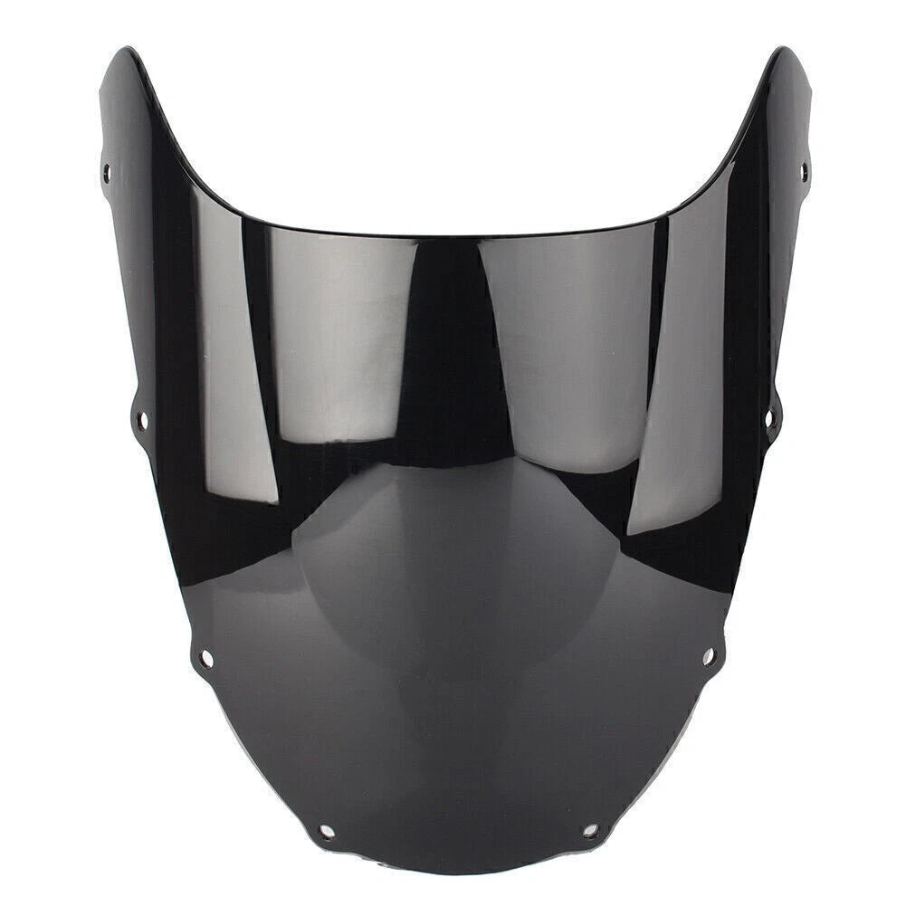 Double Bubble Windshield for Kawasaki Ninja ZX9R (1998–1999) Black