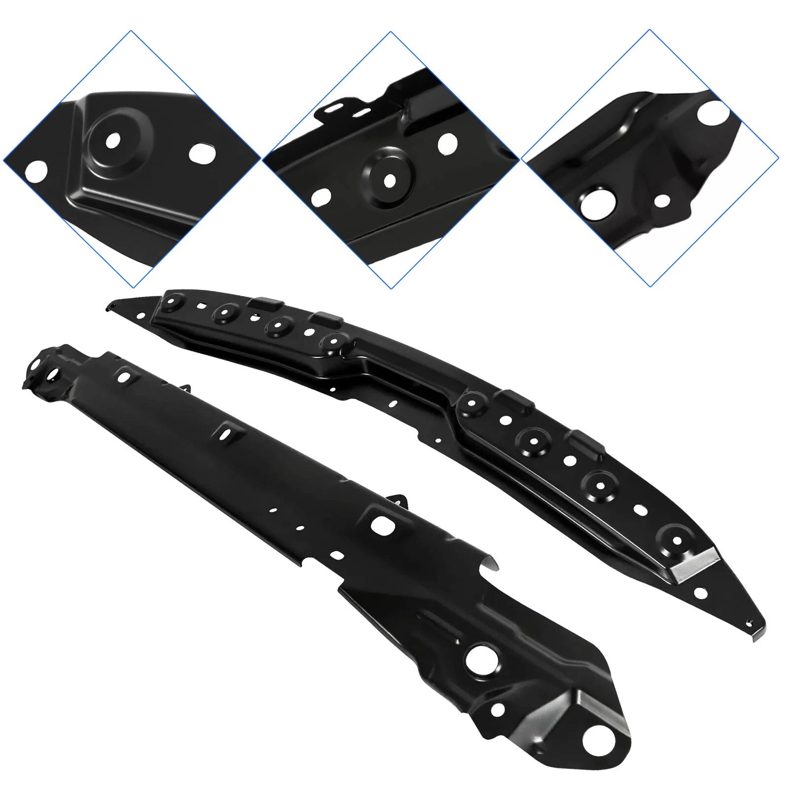 Front Upper Radiator Panel & Right Bracket Retainer for Infiniti Q50 (2014–2023)