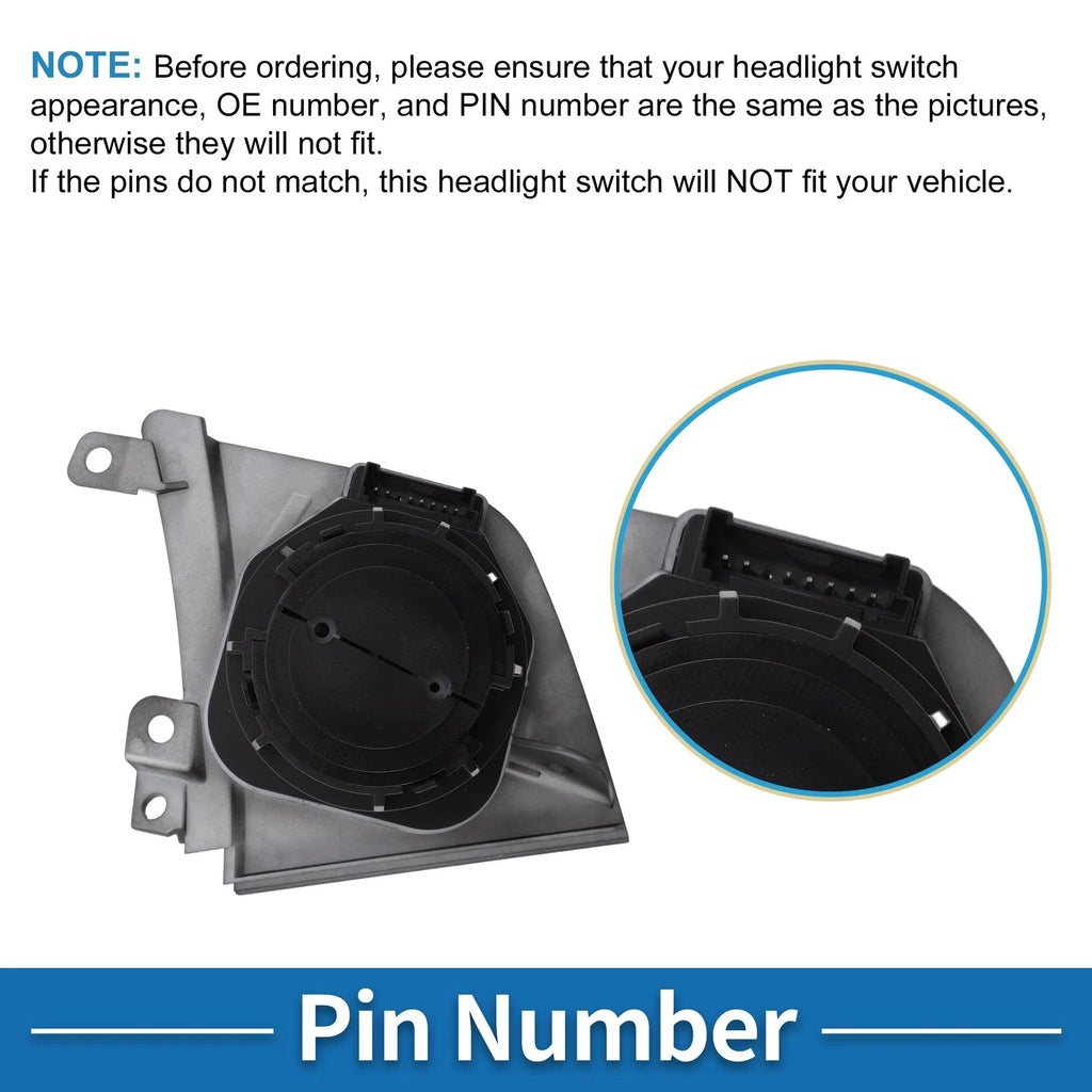Headlight Switch for Mercedes-Benz Actros MP4 (2011) No. 9605452504
