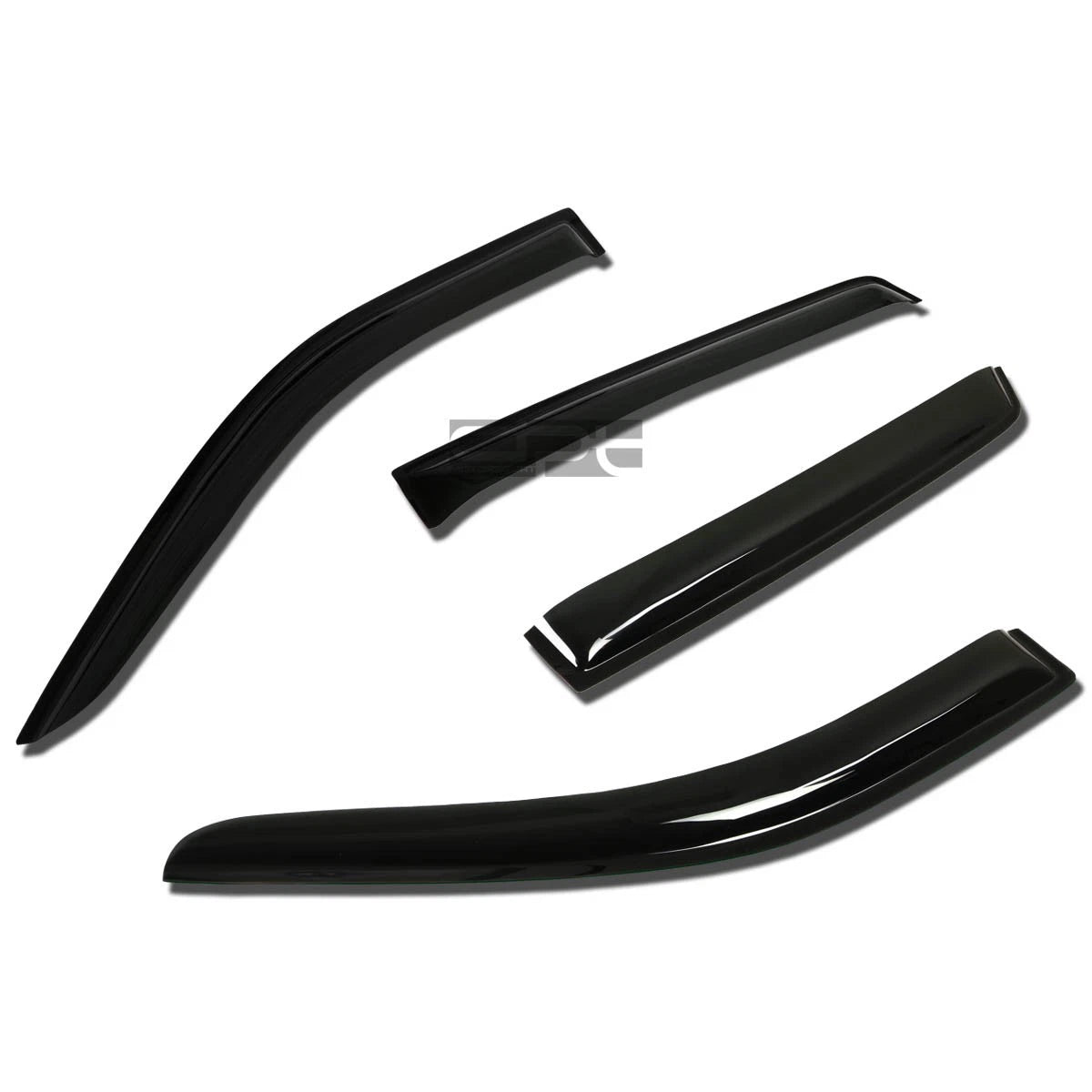 Set of 2 Smoke Tint Window Visors for 2001–2006 Subaru Legacy GL/GS