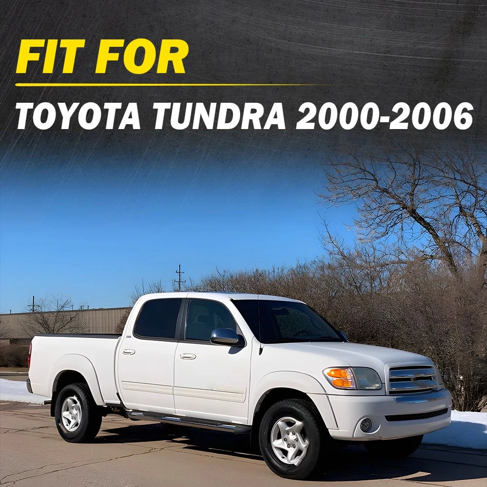Set of 2 Rear Interior Door Handles for Toyota Tundra (2000–2006) Gray
