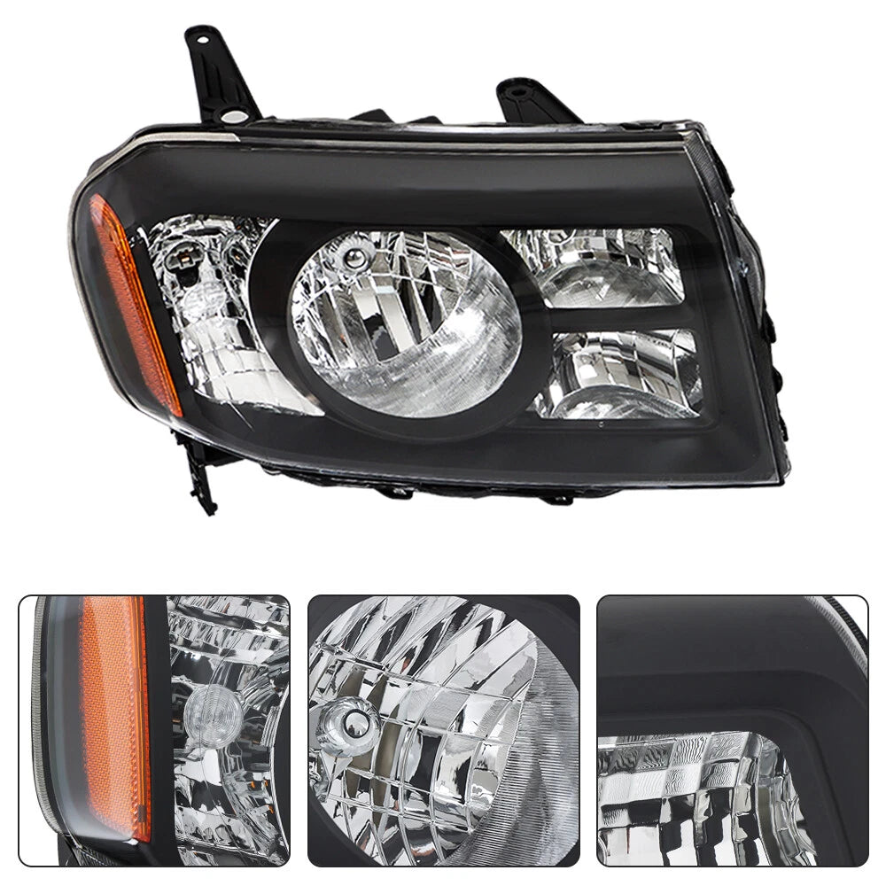 Headlight Assembly for Honda Pilot (2009–2011) Left + Right Halogen