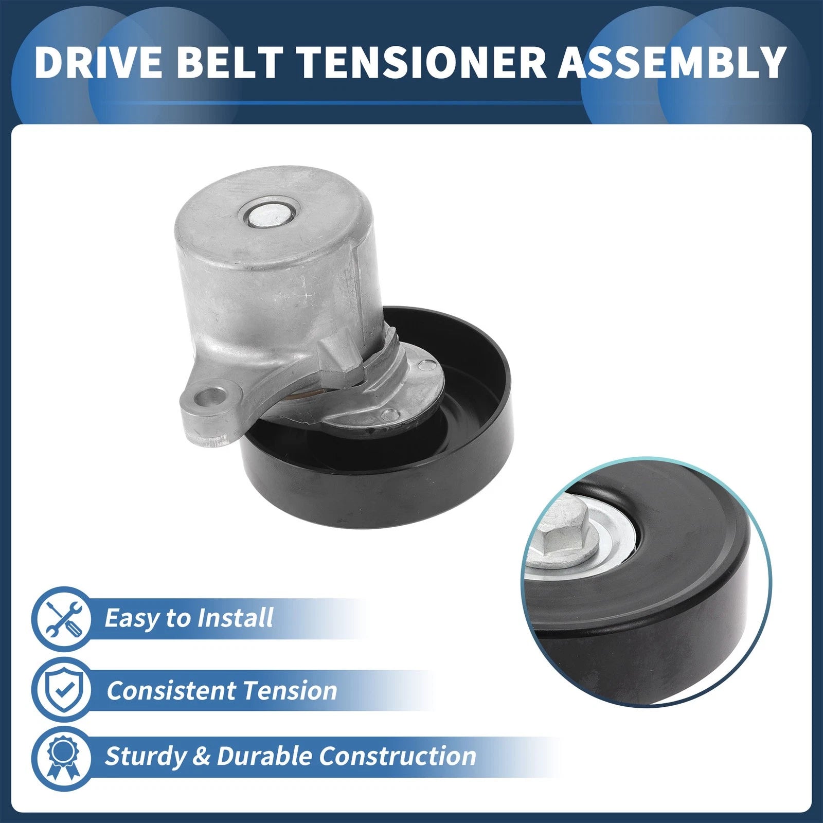 Belt Tensioner for Suzuki Grand Vitara (1998–2015) No. 1754077E10 Metal