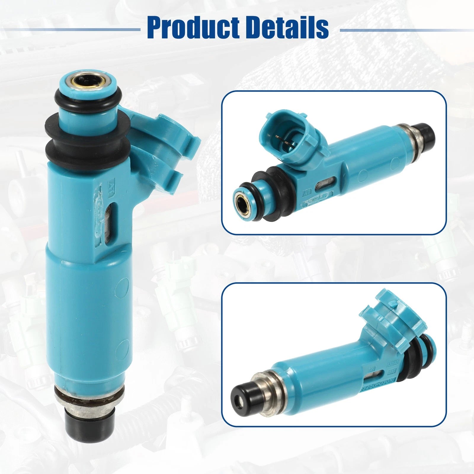 Set of 4 Fuel Injector Nozzles for Toyota Camry Solara (1999–2001) 23209-03010