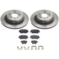 Brembo Rear Brake Kit 314mm Disc Rotors & Low-Met Pads for G70 Stinger (2018–2023)