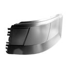 Replacement Plastic Driver Side Front Bumper End w/o Fog Lamp Holes