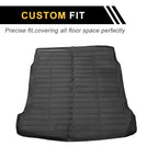 Cargo Liner Rear Trunk Mat for Hyundai Ioniq 6 (2023–2024) Irregular Texture