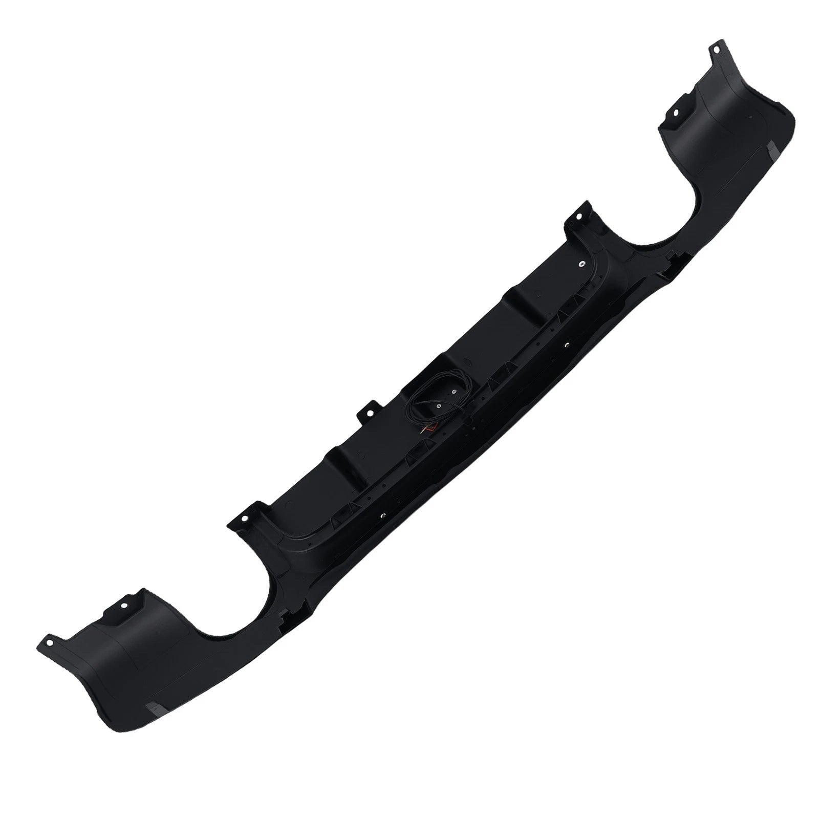 Gloss Black Rear Diffuser with LED Light for BMW E90 E91 328i 335i (2005–2012)