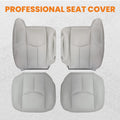 Set of 2 Front Seat Covers for Chevy Silverado GMC Sierra (2003–2006)