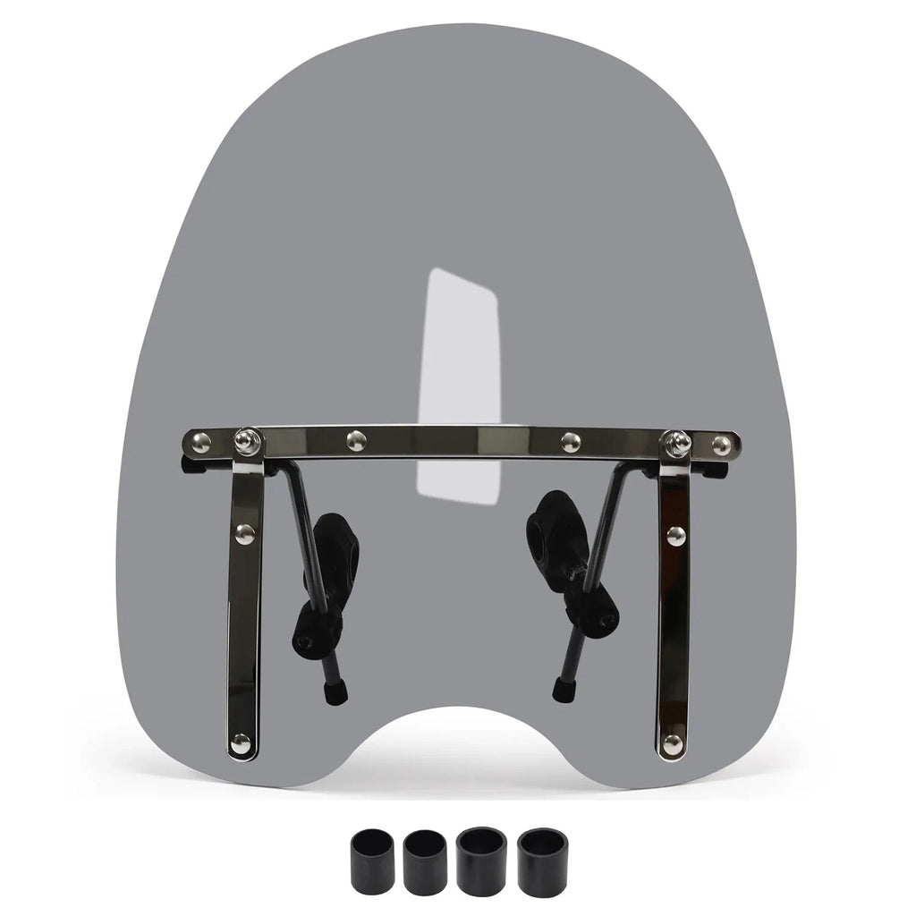 Smoke Windshield for Yamaha V Star, Honda Valkyrie 1500/1800