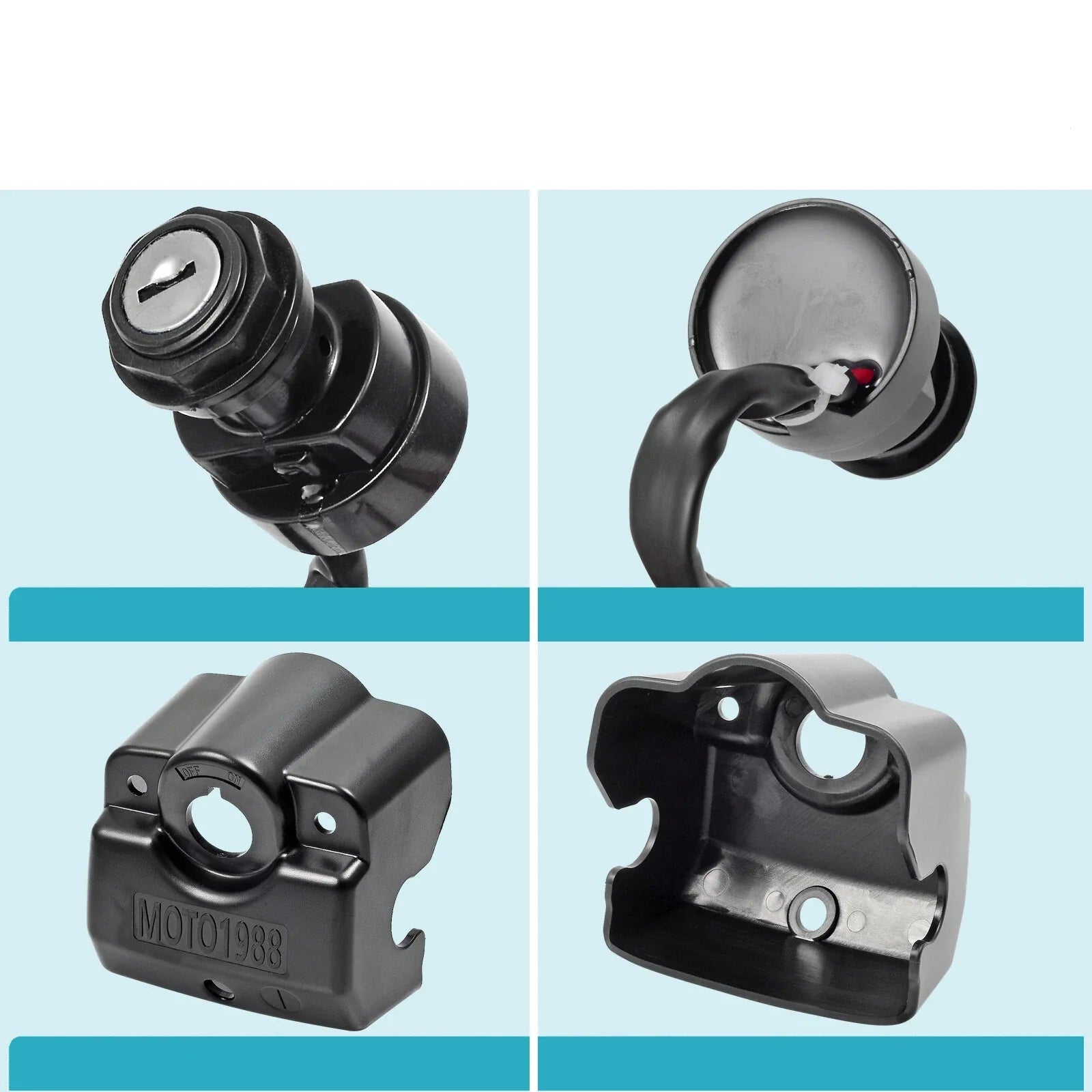 Ignition Key Switch Plastic Cover for Yamaha Blaster (1992–2006)