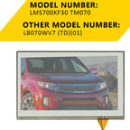 Touch-Screen Glass Digitizer for Hyundai Sonata Veloster (2013â2016)