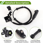 ABS Wheel Speed Sensor for Kia Carens I (No. 1K2FX43701/0K2FC43701)