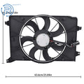 Cooling Fan Assembly for Chevy Bolt EV (2017–2023) 42465910, Brushless Motor