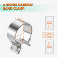 2" ID T409 Stainless Steel Catback Exhaust Pipe Coupler for