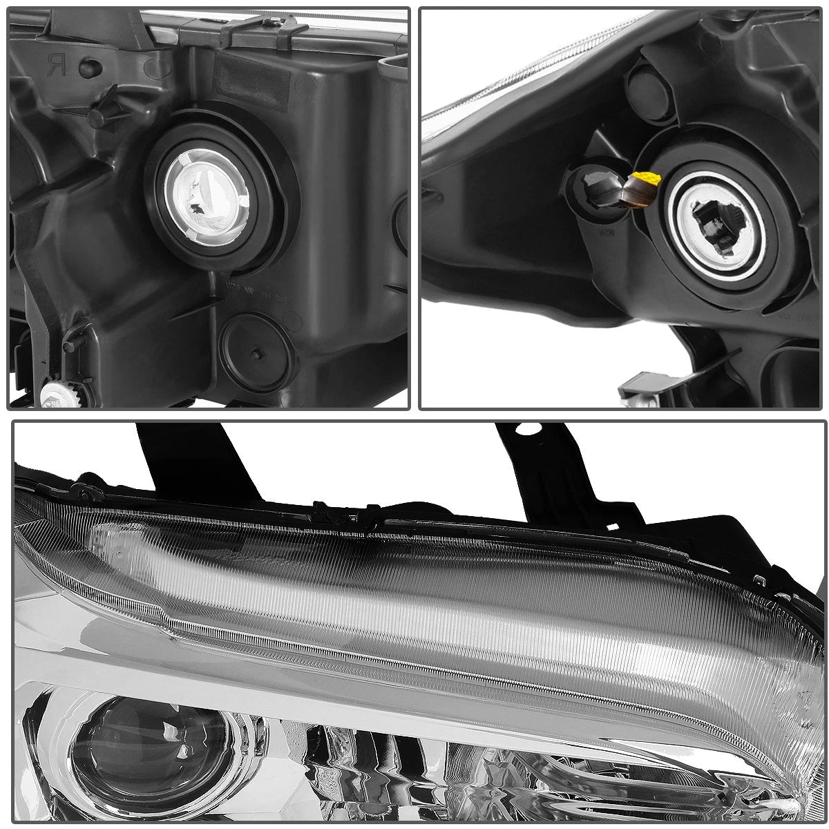 Right Side Projector Headlight for Toyota Tacoma (2016–2018) TO2503242