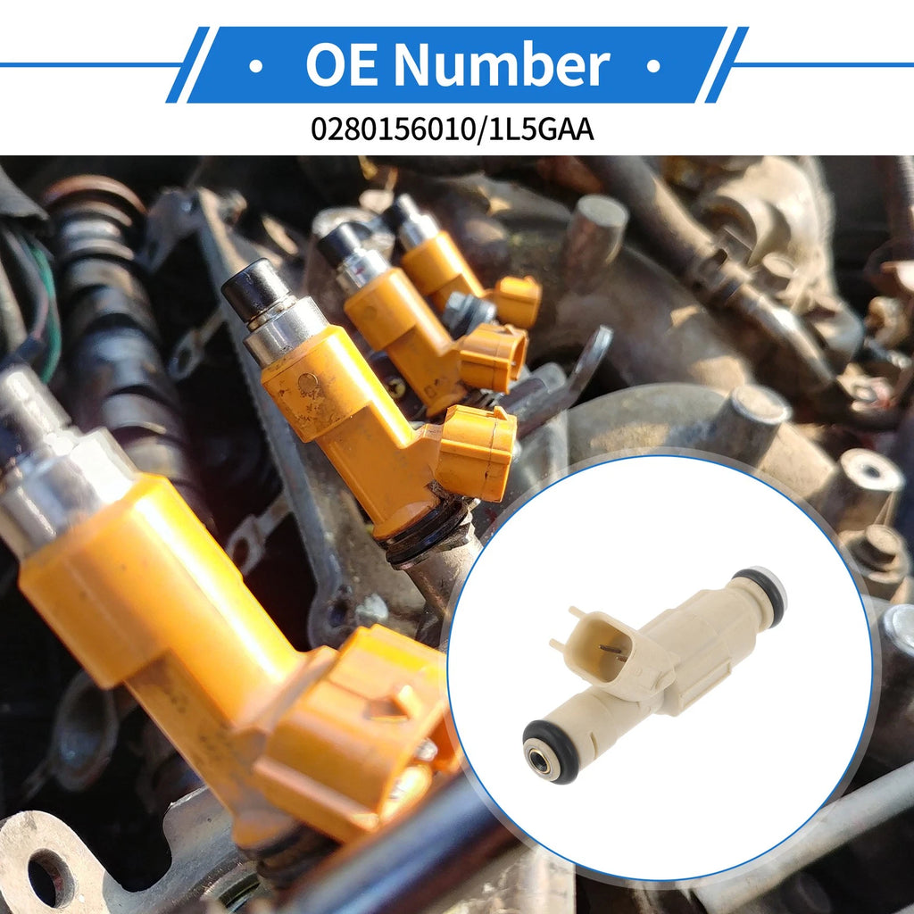 1 Pc Fuel Injector No.0280156010/1L5GAA for Ford Ranger 2.3L (2001–2003)